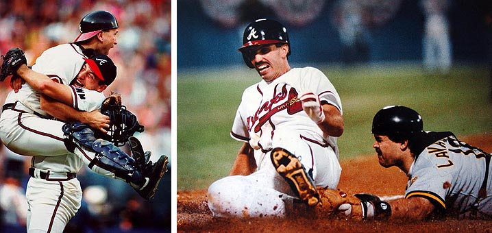 John Smoltz and Greg Olsen, Sid Bream